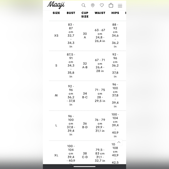 Maaji NWT Reversible Bikini Bottom Size Medium Cheeky - Picture 7 of 7